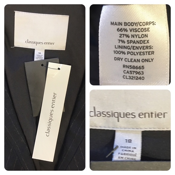 NWT! Classiques Entier blazer - Picture 7 of 8